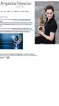 Mobile Screenshot of angelika-niescier.de
